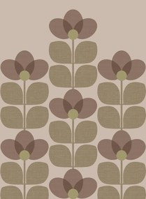 Isidore Leroy Wandbild Flower - Rosee Panel A