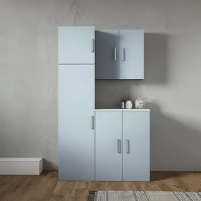 Anta per mobile lavanderia laccato indaco L 10 x H 110 x Sp 35 cm