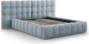 Letto Bali T imbottito in velluto - 160×200 cm