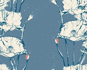 Carta da parati – Magici papaveri di campo