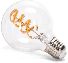 LED RGBW Lampadina FILAMENT G80 E27/4,9W/230V 2700K - Aigostar