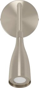 Eglo 901783 - Lampada da parete flessibile con USB OLIVANDINO LED/3,8W/230V cromo