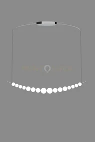 Lampadario a soffitto  perla md19001033-1ichr cromo