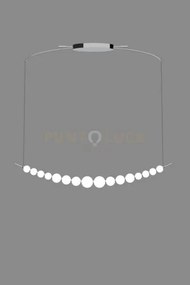 Lampadario a soffitto  perla md19001033-1ichr cromo