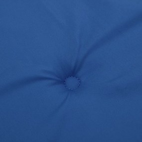 Cuscino per Panca Blu Reale 100x50x3 cm in Tessuto Oxford