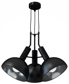 Lampadario a sospensione con filo BUFFI 3xE27/60W/230V