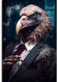 Quadro su tela – Gangster animale avvoltoio