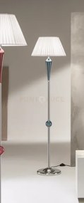 Piantana paganini ottanio/cromo 1 luce attacco e27 h.153+26cm