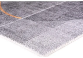 Tappeto lavabile grigio 50x80 cm - Vitaus
