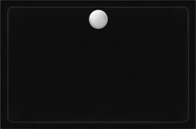 Piatto doccia acrilico Rea Savoy Black 80x100