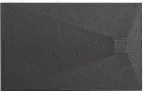 Piatto doccia Magnum Black 100x80