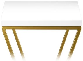 Portafiori LOFT 70x24 cm oro/bianco
