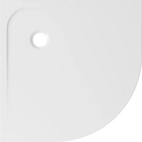 Piatto doccia SENSEA in composito minerale di resina gelificata EASY V3 bianco L 80 x L 80 x H 2.7 cm opaco