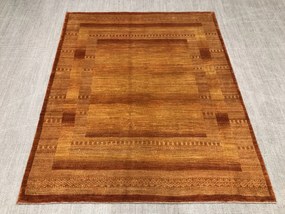 Loribaft Tappeto 200 x 250 Giallo (Iran) Annodato A Mano