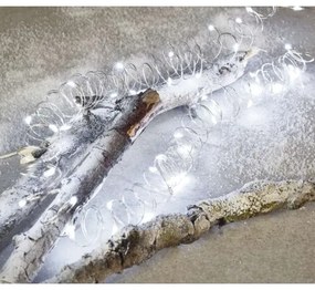 Catena LED da esterno natalizia 100xLED/15m IP44 bianco freddo