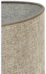 Duolla - Lampada da tavolo OVAL 1xE27/15W/230V diametro 30 cm marrone