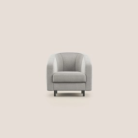 Pandora Poltroncina in morbido tessuto bouclé impermeabile T07 grigio
