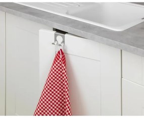 WENKO 8411100 - Gancio 5x5 cm inox/argento