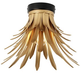Plafoniera Art Déco oro - Wesley