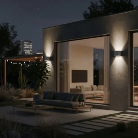 Ideal Lux - Applique a LED da esterno ATOM LED/12W/230V IP54 bianco