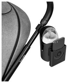 Lionelo - Portabevande per passeggino OVE Black Onyx