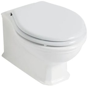 Vaso WC sospeso OLYMPIA CERAMICA impero, sedile escluso P 55 x L 36 x H 42 cm