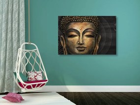 Stampa su tela – Viso del Buddha