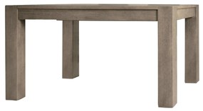 GAREY - tavolo da pranzo moderno allungabile in rovere patinato 90x160/210/260