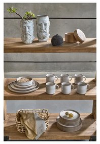 Vaso in gres bianco Calvi - Villa Collection