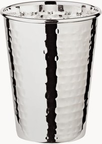 Set di 3 bicchieri argentati Mido