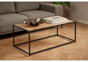 Tavolino SARON quercia/nero