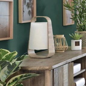 Atmosphera - Lampada da tavolo REX 1xE14/40W/230V bambù