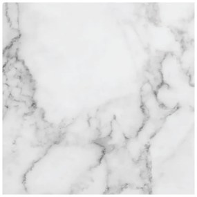 Adesivo per pavimenti Lastre adesive in marmo bianco, 30 x 30 cm - Ambiance