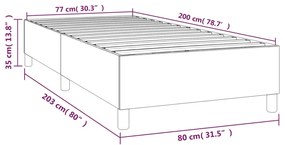 Giroletto Verde Scuro 80x200 cm in Velluto