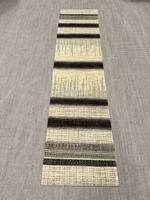 Loribaft Tappeto 340 x 80 Beige (Iran) Annodato A Mano