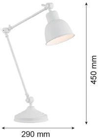Argon 3194 - Lampada da tavolo EUFRAT 1xE27/15W/230V
