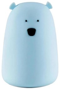 LED RGB Lampada touch per bambini BEAR LED/0,8W/5V blu