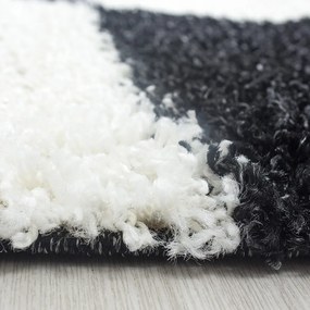 Tappeto bianco e nero 60x110 cm Life - Ayyildiz Carpets