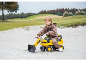 Bici a spinta caricatore CAT 2xAA giallo/nero