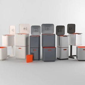 Cestino differenziato grigio grafite Totem Max, 60 l - Joseph Joseph