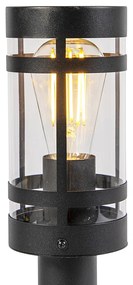 Lampada da esterno moderna nera 50 cm IP44 - GLEAM