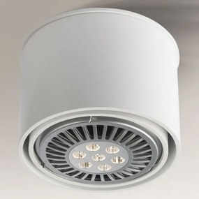 Shilo 7016 - Faretto MIKI 1xGU10/15W/230V bianco
