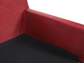 Fodera color rosso per divano a 3 posti GILJA Beliani