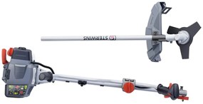 Decespugliatore a scoppio 2 tempi 51.7 cm³ in alluminio STERWINS PBC2-52B-B.22 impugliatura a manubrio con lama in acciaio a 3 denti
