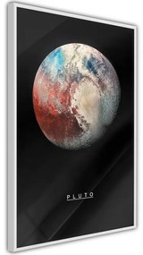 Poster The Solar System: Pluto
