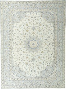 Kashan Tappeto 290 x 390 Beige (Iran) Annodato A Mano