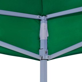 Tetto per Tendone per Feste 6x3 m Verde 270 g/m²