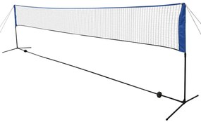 Rete Da Badminton Con Volani 600x155 Cm /