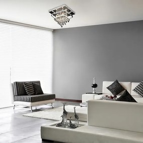 Rabalux 2239 - Lampadario da parete in cristallo PALLAS LED/36W/230V + 4xE14/40W