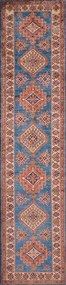 Kazak Tappeto orientale 310 x 80 (Pakistan) Annodato A Mano